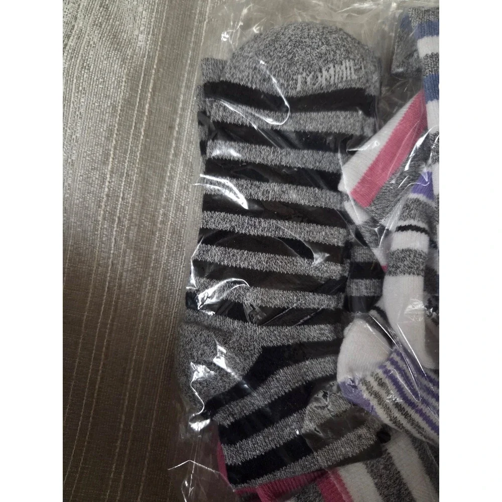 Tommie Copper Striped Compression Socks Over the Calf Multi Pack New